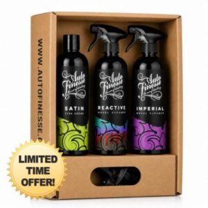 Auto Finesse Wheel Refresh Trio Car Cleaning wheel Kit                                                          Tyre Crème Included