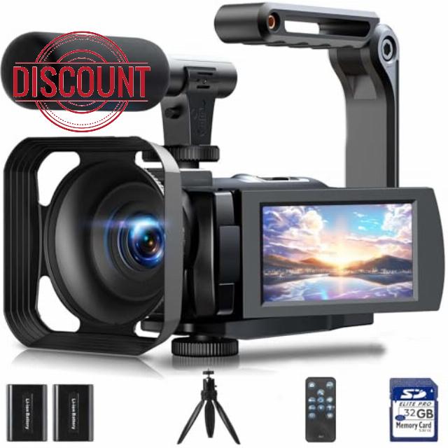 Camcorder Video Camera 5K