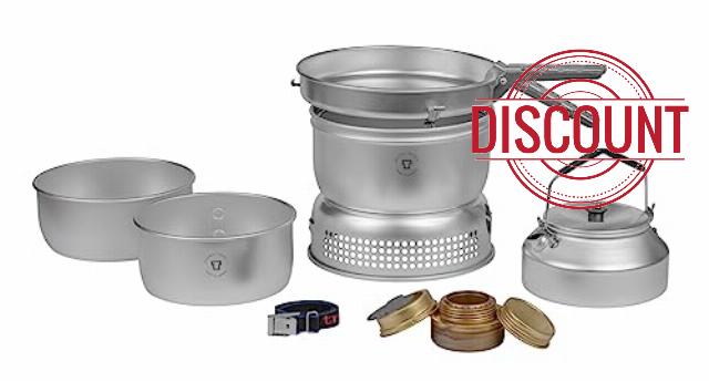 Trangia 25-2 Aluminium Cookset with Kettle and Spirit Burner
