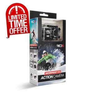 RED5 Action Camera with Waterproof 30 m Case and 2 Inch Screen | 720p 30 fps Video