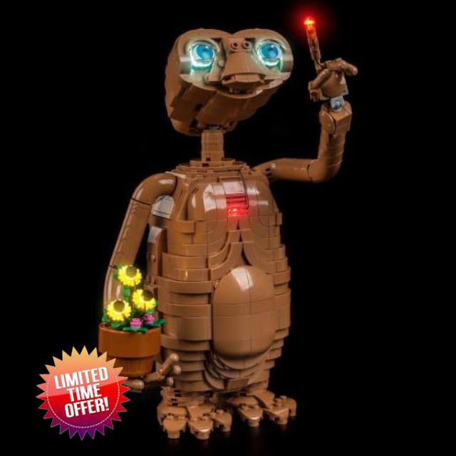 LocoLee LED Light Set Compatible with LEGO 21370 E.T. the Extra-Terrestrial                                                          Lighting Kit Compatible with LEGO E.T. the Extra-Terrestrial