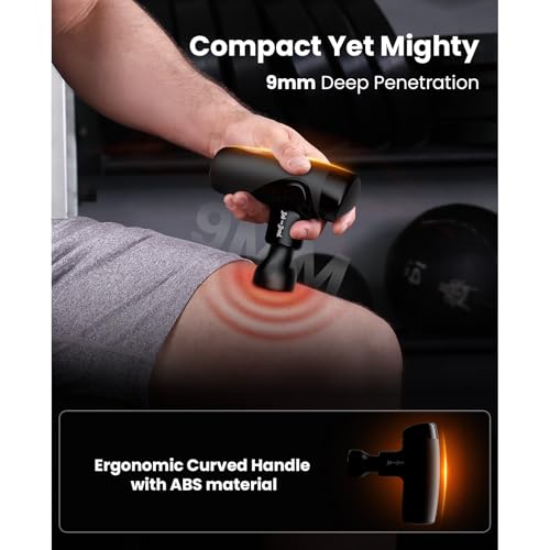 Quiet Compact Massage Device for Pain Relief & Muscle Recovery