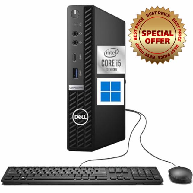Dell OptiPlex 7080 Mini PC - Intel Core i5 10th Gen i5-10500