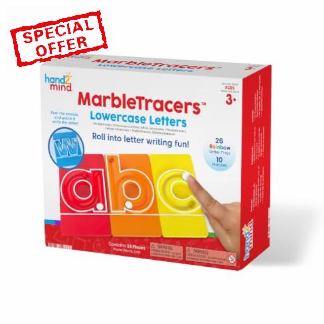 Learning Resources MarbleTracers Lowercase Alphabet