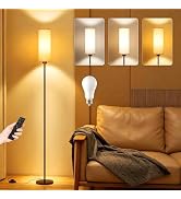 ARTETHYS Floor Lamps for Living Room, 160cm Dimmable Arc Standing Tall Lamp | 3 Color LED Bulb, R...