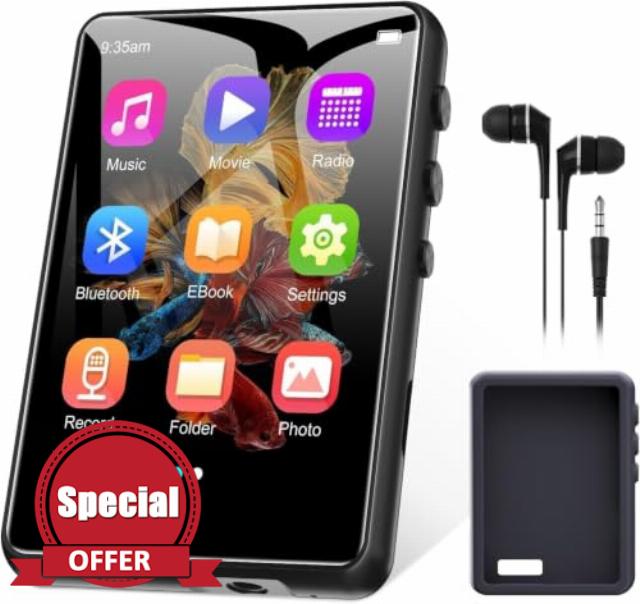 128GB MP3 Player with Bluetooth 5.4