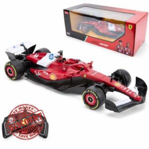 Ferrari SF-25 RC Car (1:18 Scale) - 2025 Formula 1 Remote Control Car Drivers - Charles Leclerc + Lewis Hamilton Drive To Survive