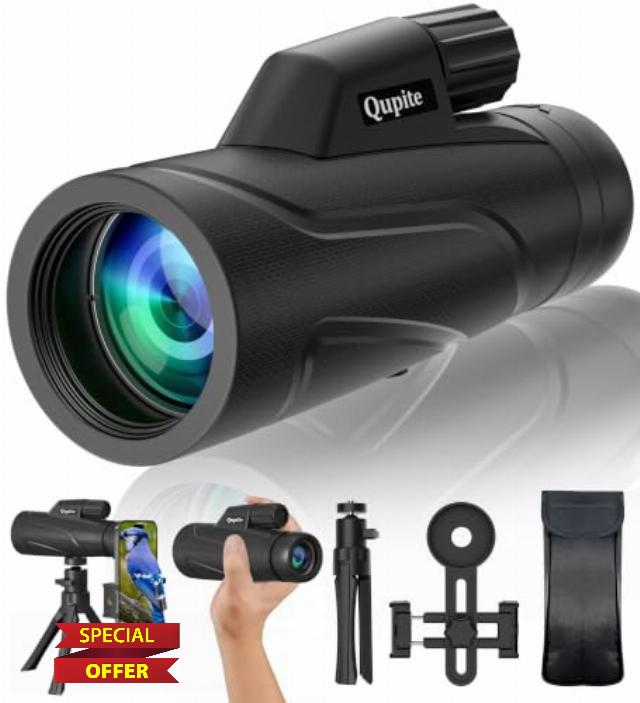 12X42 Monocular Telescope High Power