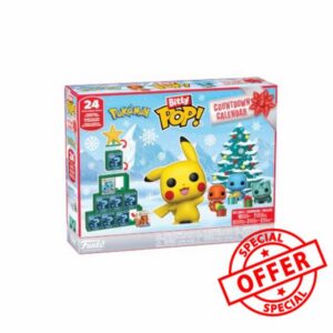 Funko Bitty POP! Countdown Calendar: Pokemon - Advent Calendar - 24 Days of Surprise - Collectable Vinyl Mini Figures - Mystery Box - Gift Idea - Holiday Xmas for Girls
