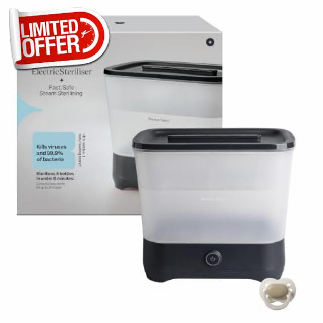 Tommee Tippee Electric Steam Steriliser for Baby Bottles and Accessories