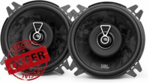 JBL Stage3 Gen2 48F 4 in / 10 cm 2-Way Coaxial Car Speakers                                                          50W RMS / 150W Peak