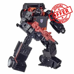 Transformers Toys Generations War for Cybertron: Earthrise Deluxe WFC-E41 Decepticon Runabout Action Figure - Children Aged 8 and Up
