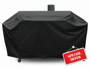 ZJYWSCH Cover for Pit Boss Memphis Ultimate 4-in-1 Gas Charcoal Combo Grill                                                          for Smoke Hollow Combo Grill 3500 6500 DG850C SH19033319 HC4518L TC3718 TC3718SB PitBoss Memphis 2 Cover 600D Heavy Duty