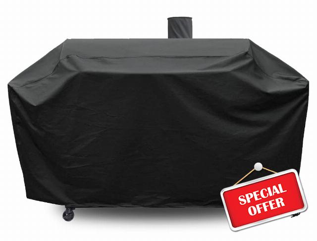 ZJYWSCH Cover for Pit Boss Memphis Ultimate 4-in-1 Gas Charcoal Combo Grill                                                          for Smoke Hollow Combo Grill 3500 6500 DG850C SH19033319 HC4518L TC3718 TC3718SB PitBoss Memphis 2 Cover 600D Heavy Duty