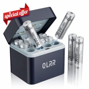 Rechargeable Battery AA with Charger
