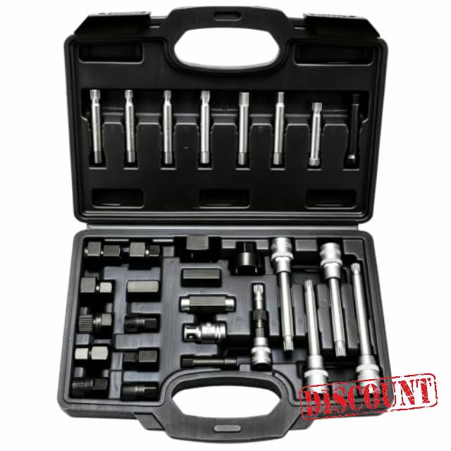FreeTec 30pcs Alternator Pulley Removal Tool