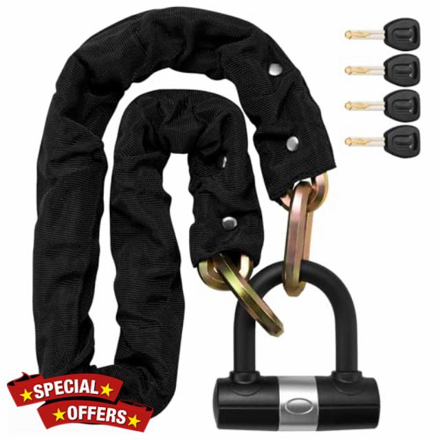 Heavy Duty Motorcycle Chain Lock
