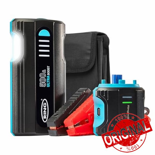 RING ULTRABOOST 500A Car Battery Jump Starter Power Pack