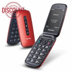 Panasonic KX-TU550EXR Basic Mobile Phone for Kids and Elderly – 4G
