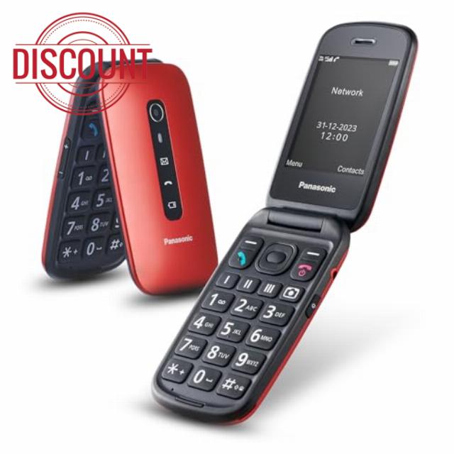 Panasonic KX-TU550EXR Basic Mobile Phone for Kids and Elderly – 4G