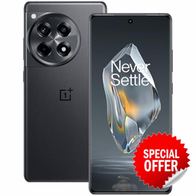 OnePlus 12 5G (UK) 12GB RAM 256GB Storage SIM-Free Smartphone - Iron Gray (Renewed)