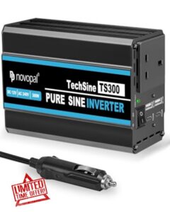 NOVOPAL 300W Pure Sine Wave Inverter 12V DC to 240V AC