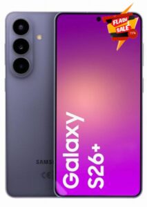 Samsung Galaxy S26+ 5G (​​​UK​ Version)​ SM-S947B​ 256GB ​Storage 12GB RAM​ Android 16​ Factory Unlocked ​Smartphone​​ (Cobalt Violet) (Renewed)