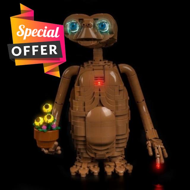 BrickBling Light Kit Compatible with Lego 21370 E.T. the Extra-Terrestrial | (No Model)