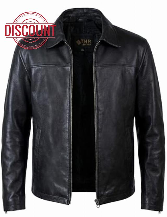 Lambskin Real Leather Jacket for Men