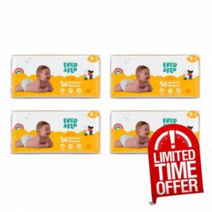 Fred & Flo Super Soft Newborn Nappies Size 3