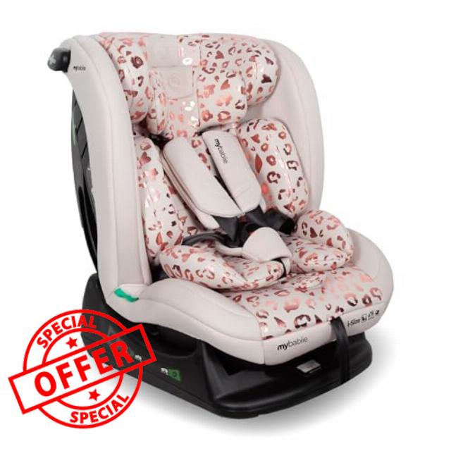 My Babiie MBCS100 2-in-1 Convertible R129 Child Car Seat - Belted