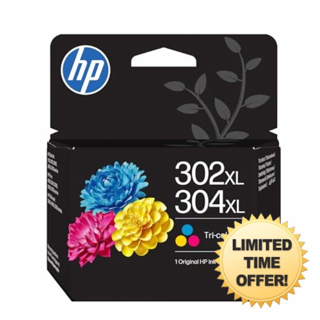 HP 302XL/304XL Tri-colour Original Ink Cartridge