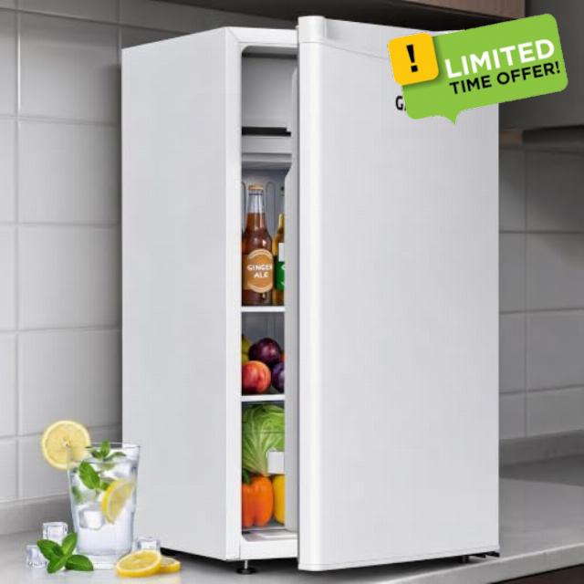 90L White Refrigerator