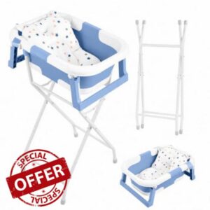 Foldable Baby Bath with Stand