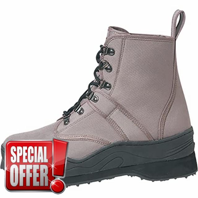 Caddis Men's Taupe EcoSmart Grip Sole Wading Shoe
