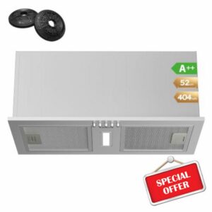 CIARRA 52cm Integrated Cooker Hood Carbon Filters Included