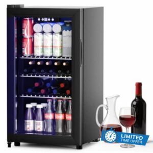 92L Table Top Mini Fridge