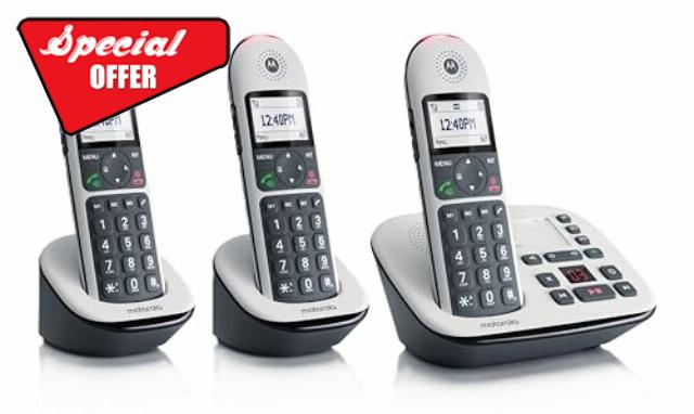 Motorola CD5013 Cordless Landline House Phone
