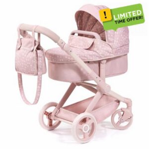 Bayer Design Dolls pram XEO with bag