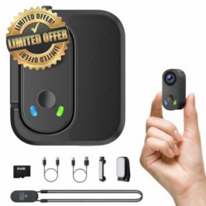 4K Mini Wearable POV Action Camera with EIS Image Stabilisation