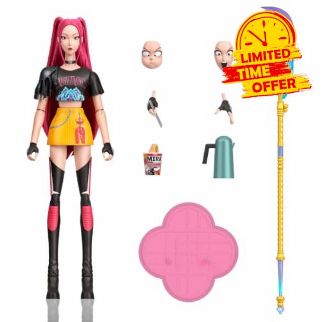 Mattel KPop Demon Hunters HUNTR/X Mira Action Figure                                                          6-inch scale