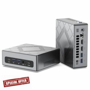NiPoGi CK10 Mini PC Windows 11 Pro Ιntel Core i5-12600H(12C/16T