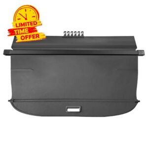 Load Cover For Citroen For Grand C4 For Picasso 7 Seater 2014-2018 Retractable Trunk Cargo Cover Anti-Peeping Shield Privacy Cargo Cover(Canvas)