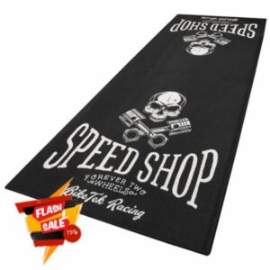 BikeTek Series 7 Motorcycle Workshop Pit Garage Mat Speed Shop 190 x 80 cm