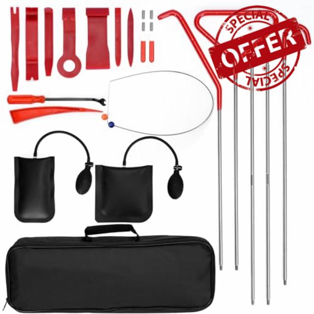 lesolar 24pcs Car Tool Kit for Vehicles