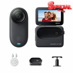 Insta360 GO 3S - 128 GB Black 4K Tiny Portable Vlogging Camera