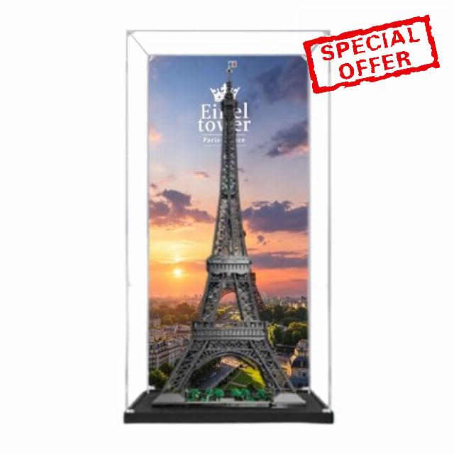 Acrylic Display Case for Lego 10307 Eiffel Tower