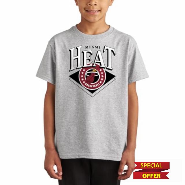 Junk Food Boy's Junk Food NBA Court Classic - Kids Short Sleeve Fan T-Shirt for Boys and Girls Casual (Pack of 1)