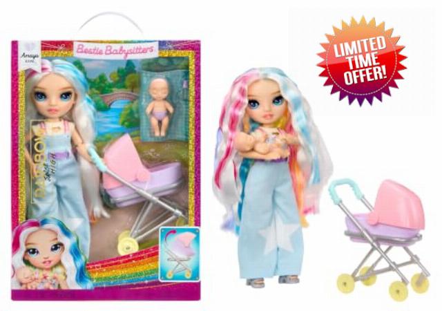 Rainbow High Jr. High Bestie Babysitters – Amaya Raine