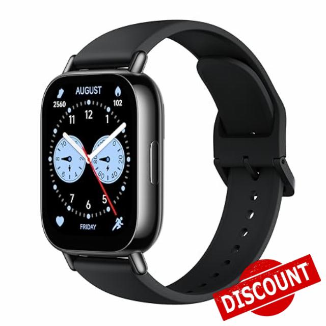 Xiaomi Redmi Watch 5 Lite with Bluetooth Calling & 1.96″ Amoled Display | Black